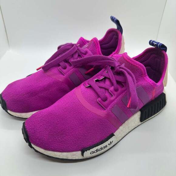 Adidas NMD R1 Vivid Pink BD8027 Women's Shoes - Picture 4 of 16